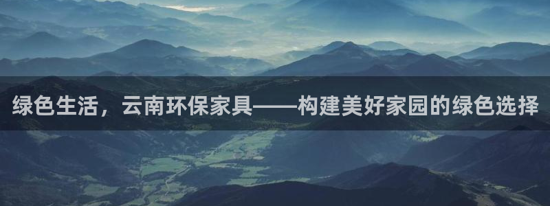 杏耀平台代理登录网址是多少：绿色生活，云南环保家具——构建美