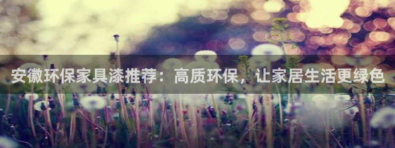 杏耀平台测：安徽环保家具漆推荐：高质环保，让家居生活更绿色