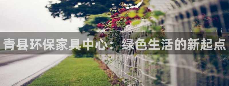 杏耀平台注册入口：青县环保家具中心：绿色生活的新起点